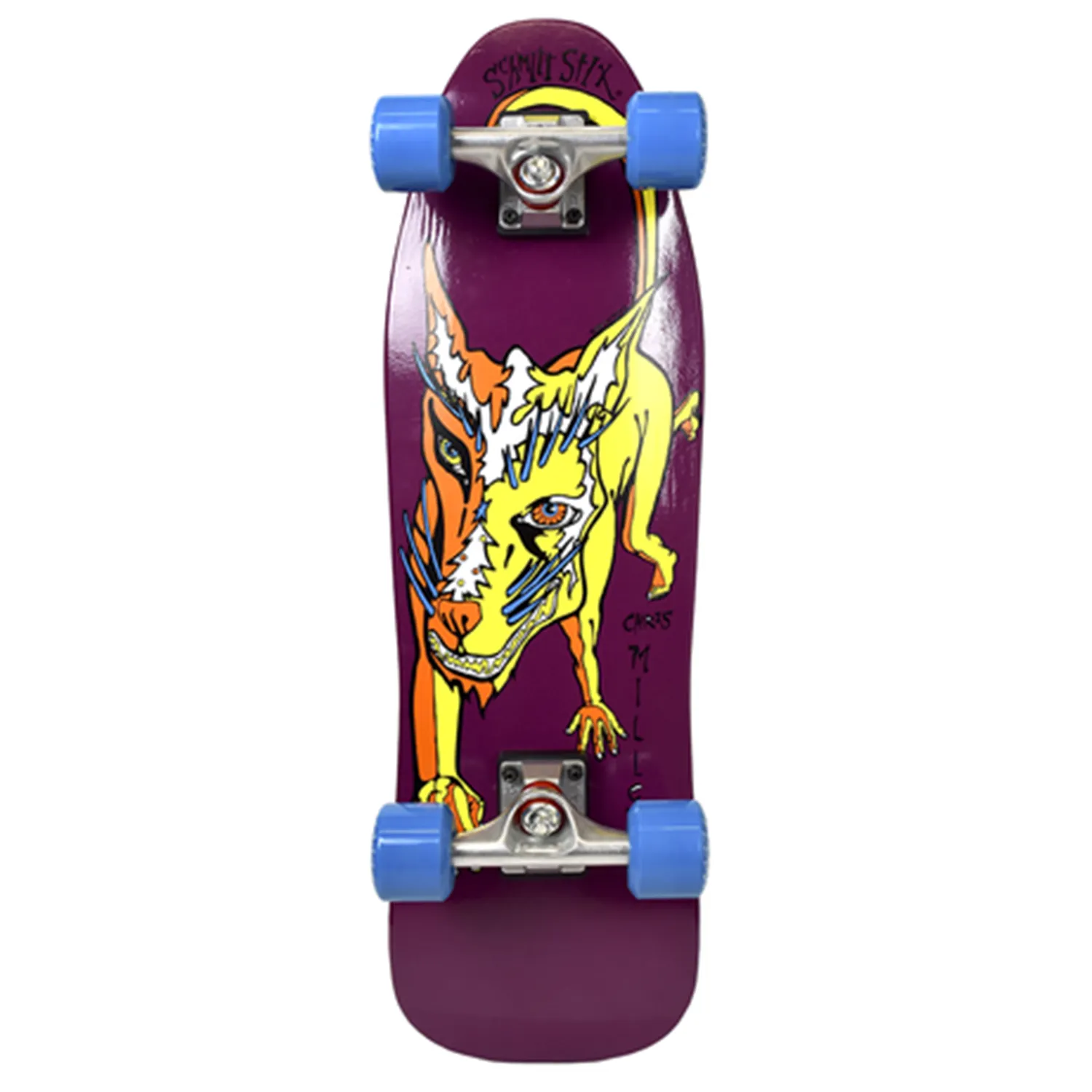 CHRIS MILLER PURPLE DOG