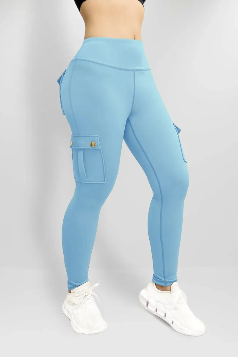 Classics Agave - Women's Pocket Sexy Stretch Leggings Fitness Track Pants - 2024 New Year Sale Off 80%