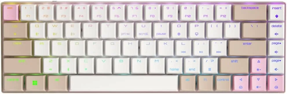 Compact Wireless Gaming Keyboard RGB MX Speed Switches