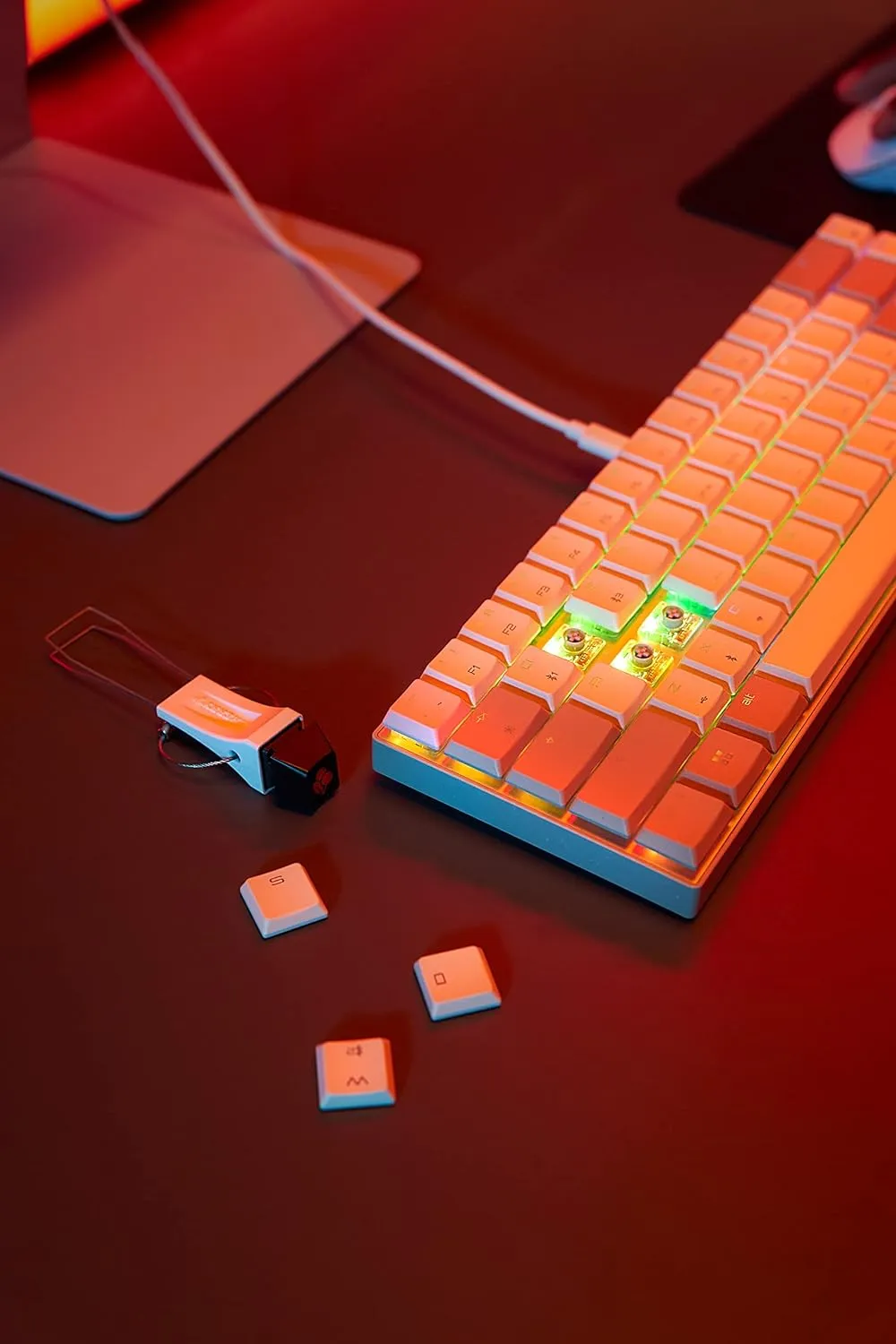 Compact Wireless Gaming Keyboard RGB MX Speed Switches