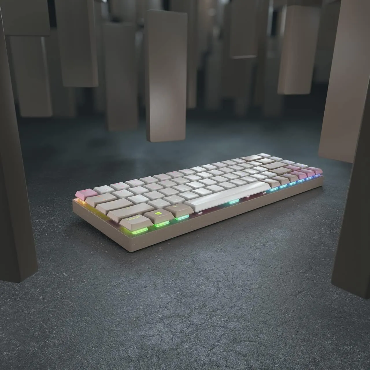 Compact Wireless Gaming Keyboard RGB MX Speed Switches