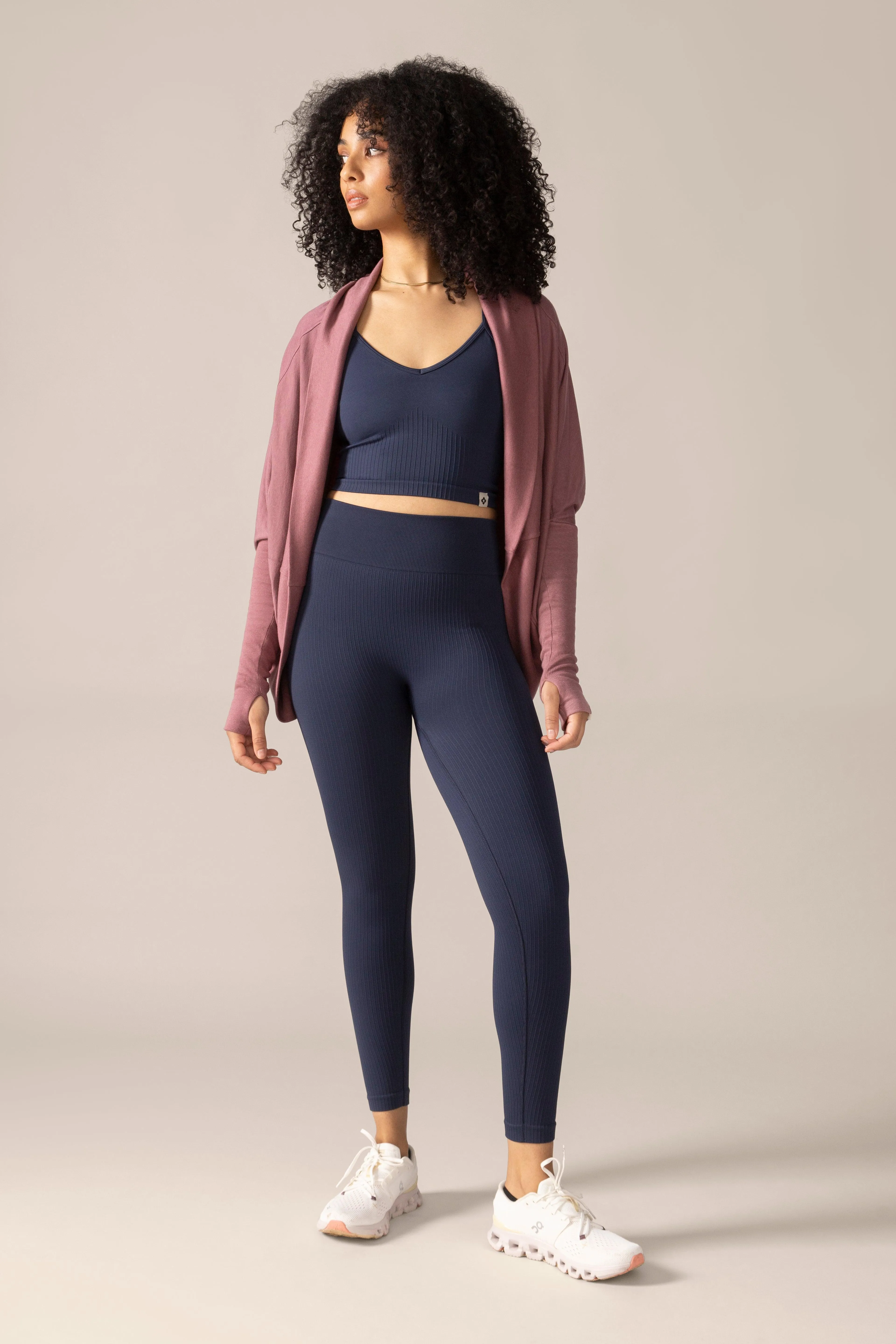 Contour Seamless Legging - Fjord