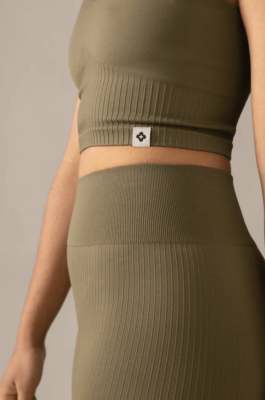 Contour Seamless Legging - Olive