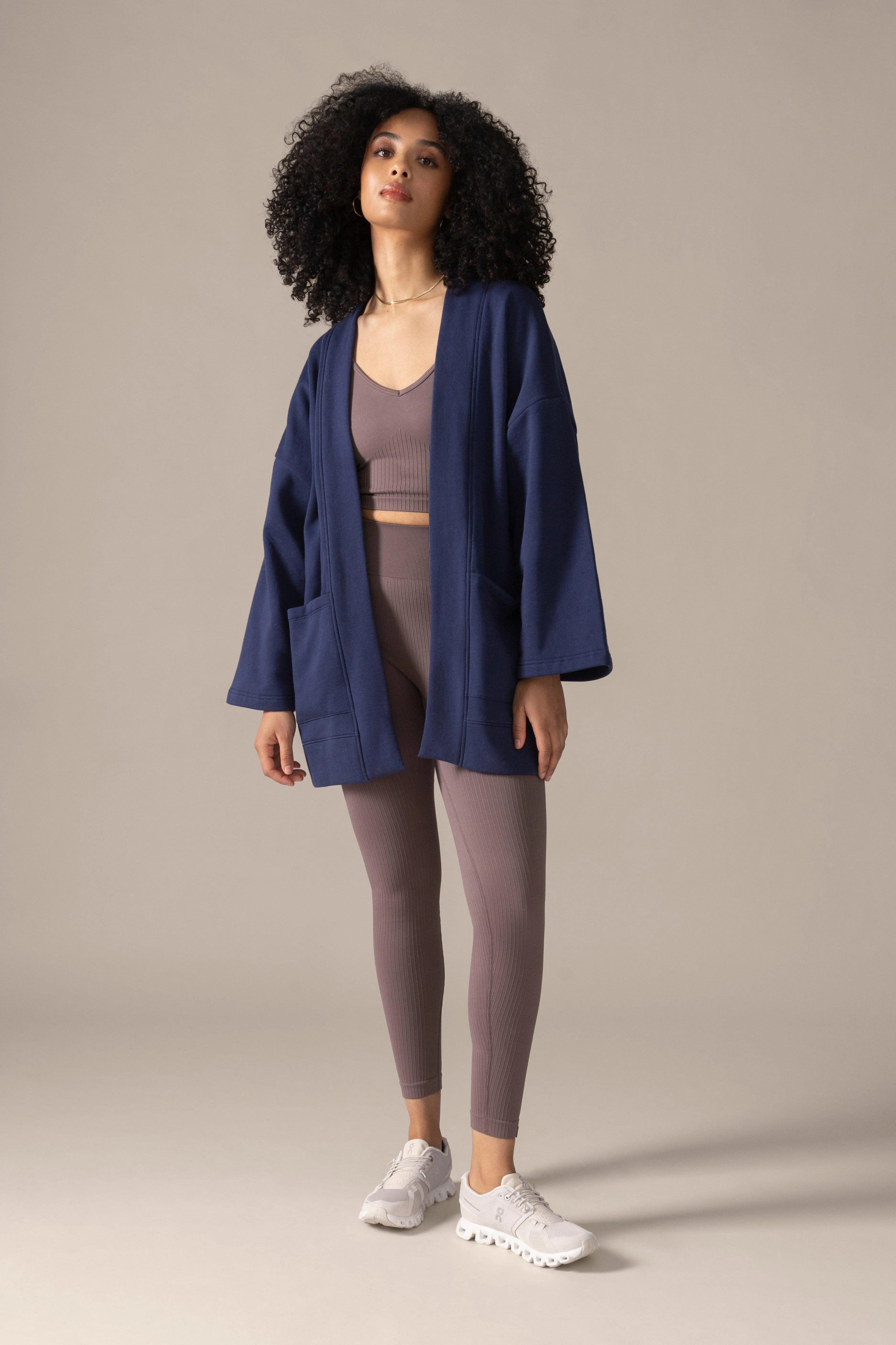 Contour Seamless Legging - Smoky Quartz