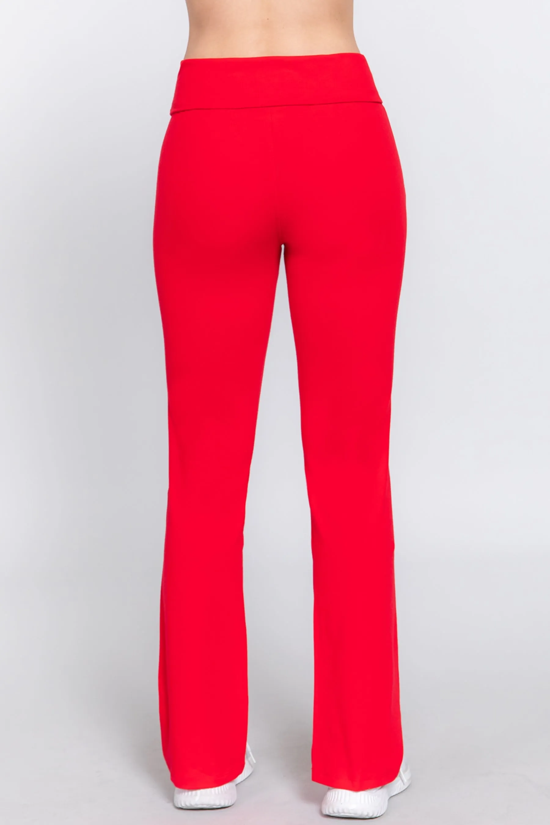 Cotton Spandex Yoga Pants with Fold-Over Waistband ZP8150C28 $7.50Each