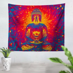 Crystal Buddha Tapestry