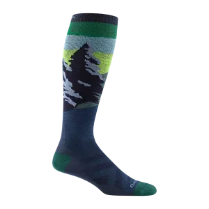 Darn Tough Mens Solstice Over-The-Calf Lightweight Ski & Snowboard Socks