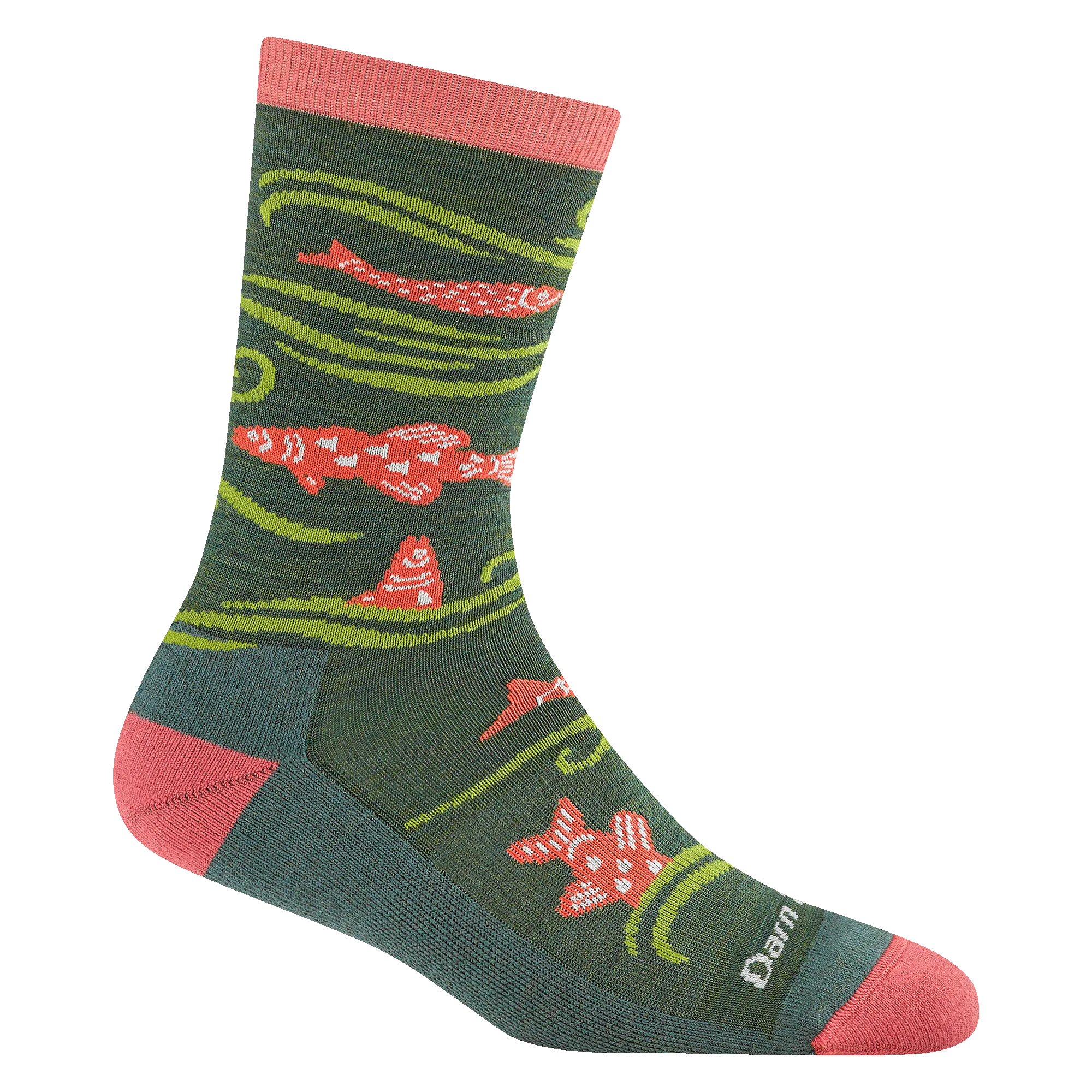 Darn Tough Womens Homer Crew Lightweight Lifestyle with Cushion Socks