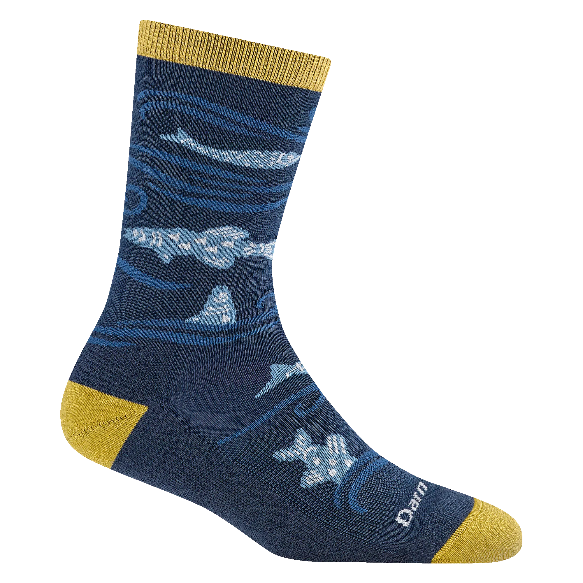 Darn Tough Womens Homer Crew Lightweight Lifestyle with Cushion Socks
