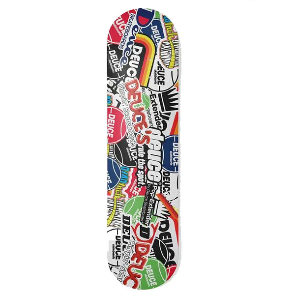 Deuce Stickers 7,875" Tabla Skate