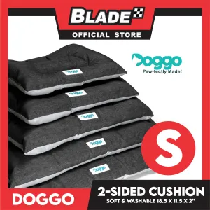Doggo 2-Sided Cushion Bed (Small) Dog Bed Sleeping Calming Bed