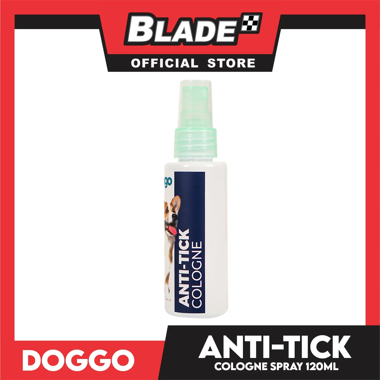 Doggo Anti-Tick Cologne Long Lasting Scent 120ml