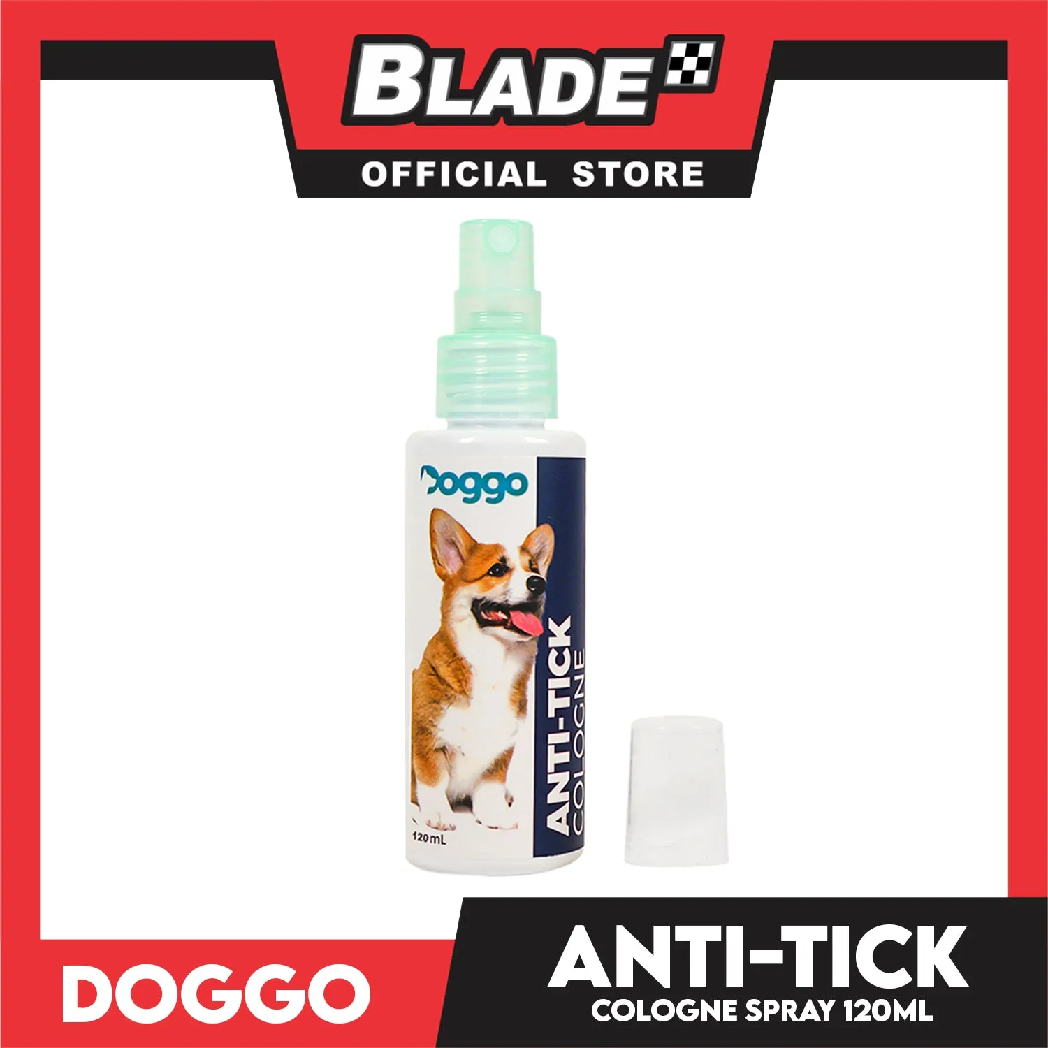 Doggo Anti-Tick Cologne Long Lasting Scent 120ml
