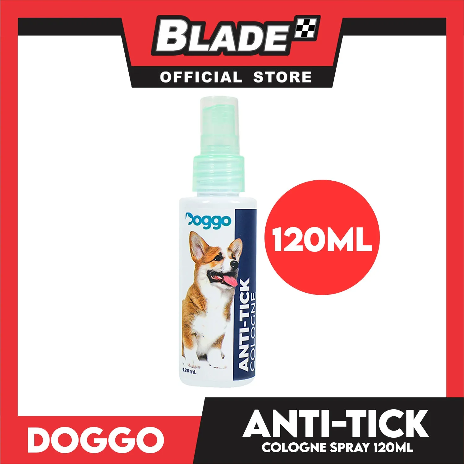 Doggo Anti-Tick Cologne Long Lasting Scent 120ml