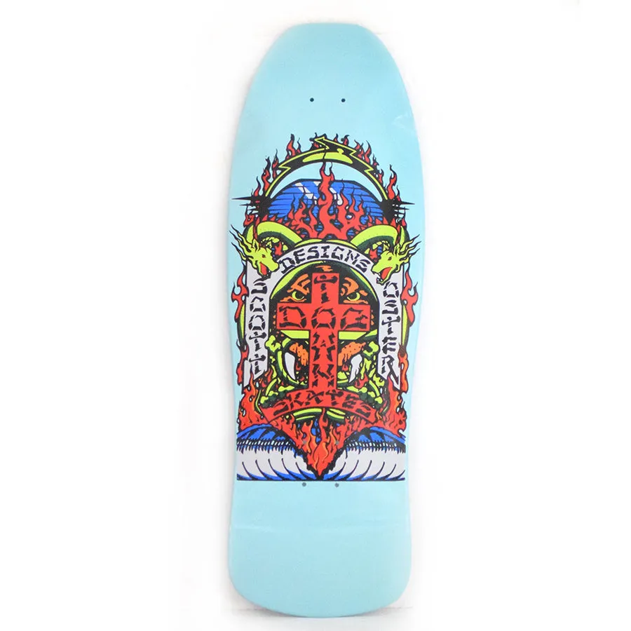 DOGTOWN Scott Oster 80s reissue deck - Sky Blue - 10.1in