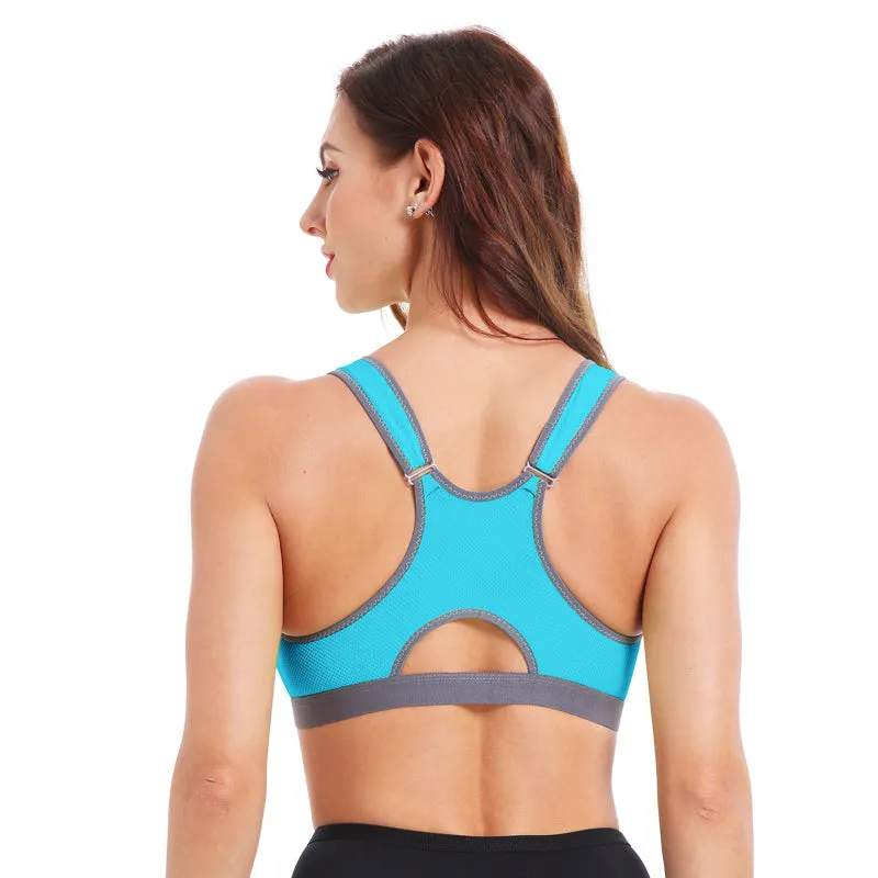 Double layer super gather shockproof sports underwear