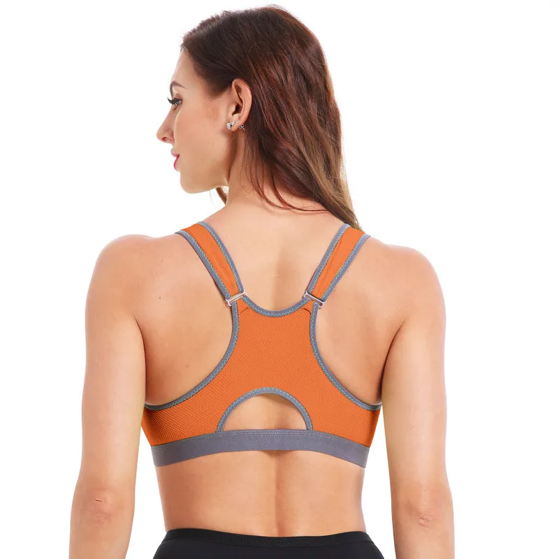 Double layer super gather shockproof sports underwear