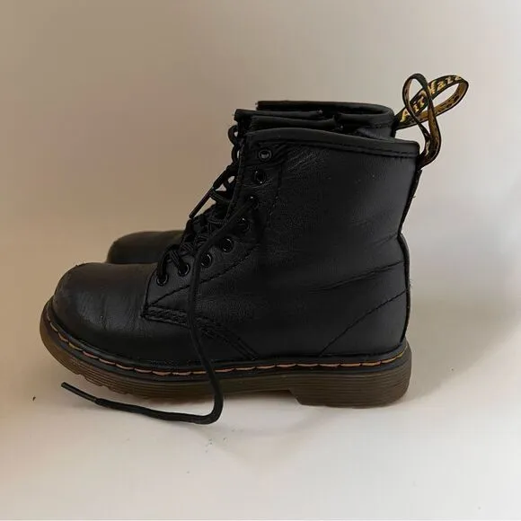 Dr Martens 1460 Boot Kids in Black Toddler US 10