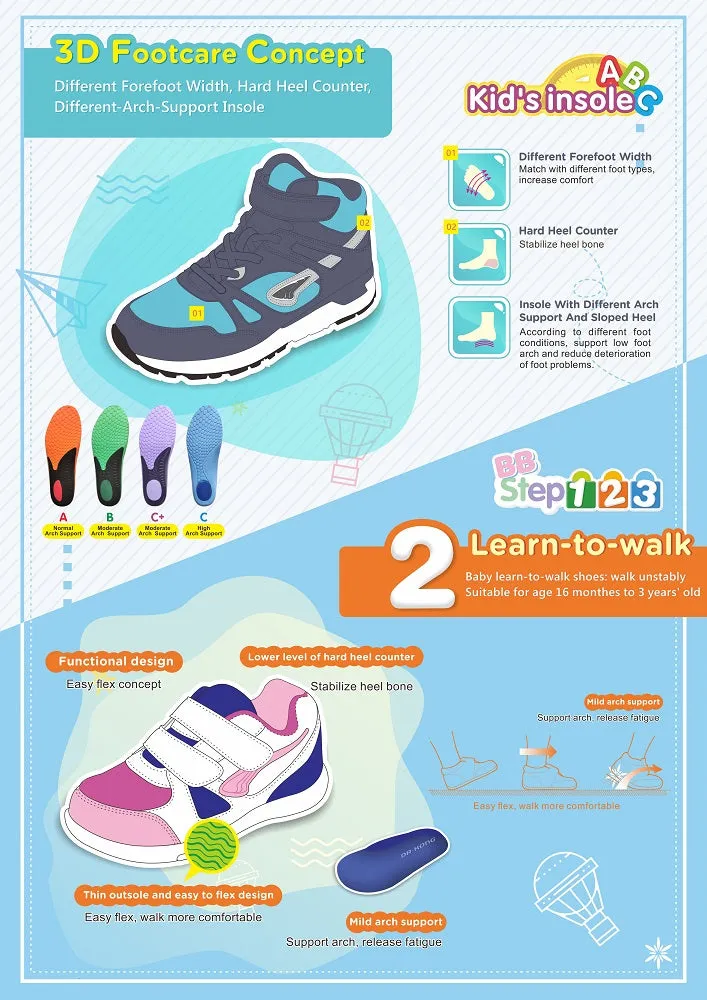 DR.KONG KIDS SNEAKERS DK-1B16A1076AM(RP : $119)