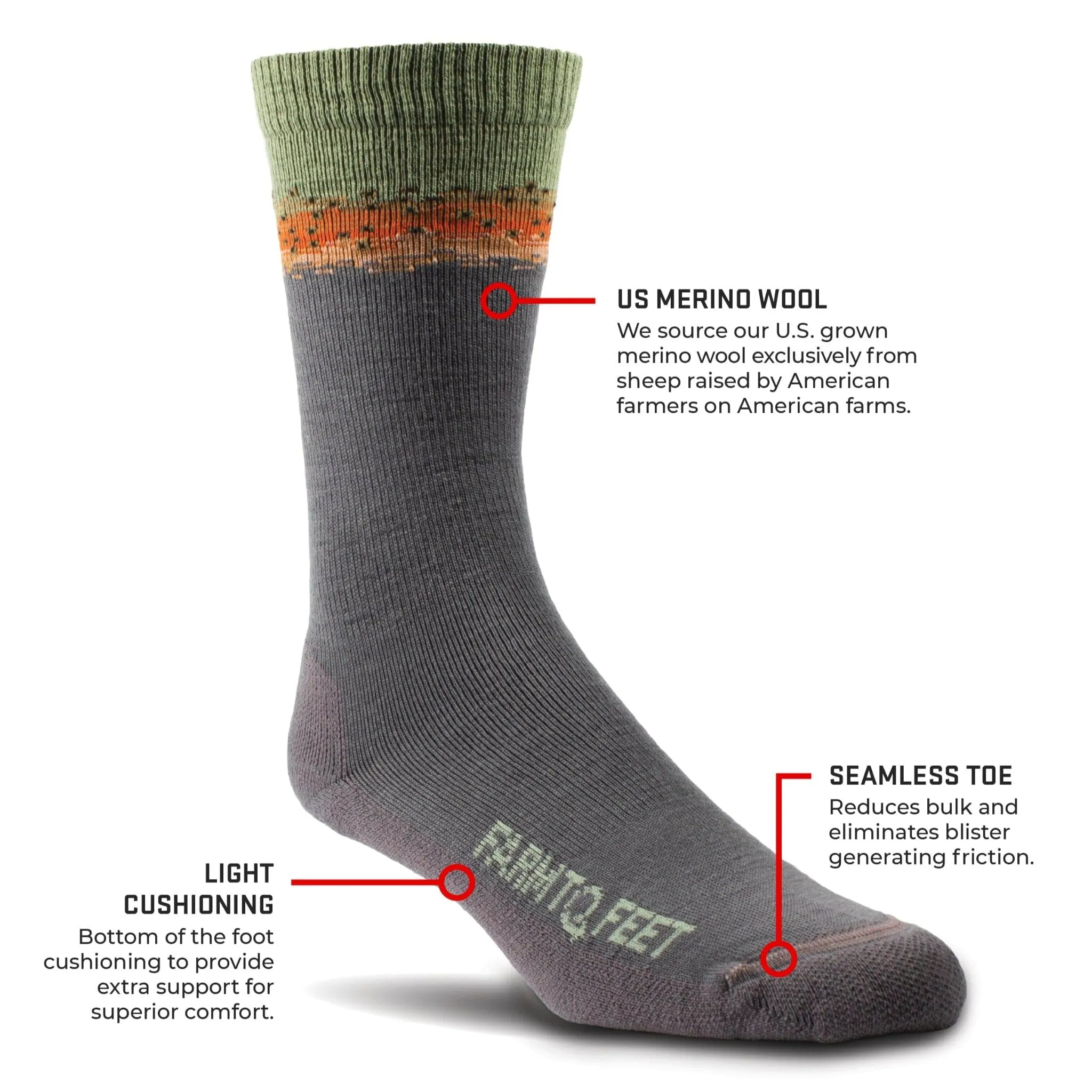 Farm to Feet Missoula Light Cushion Socks