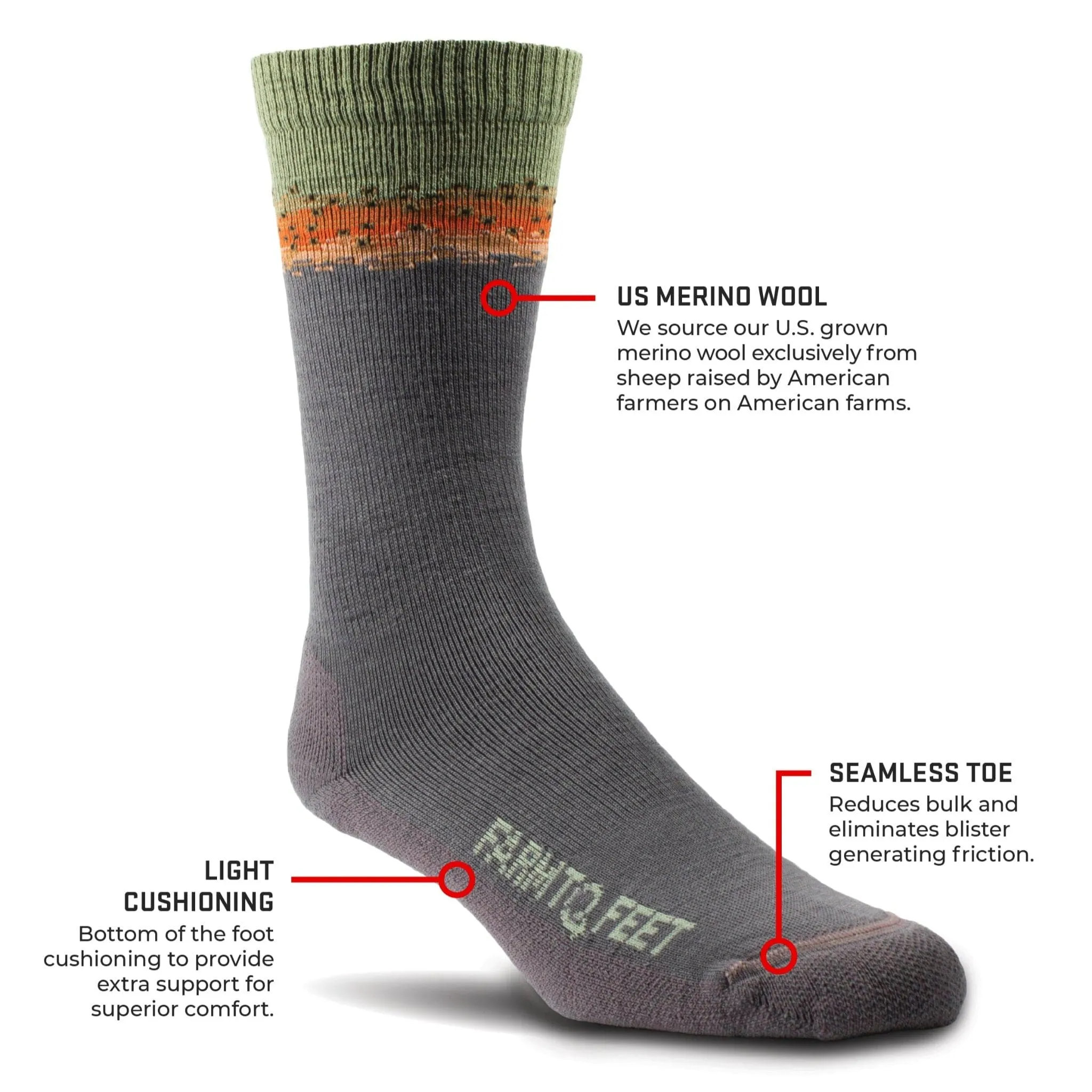 Farm to Feet Missoula Light Cushion Socks