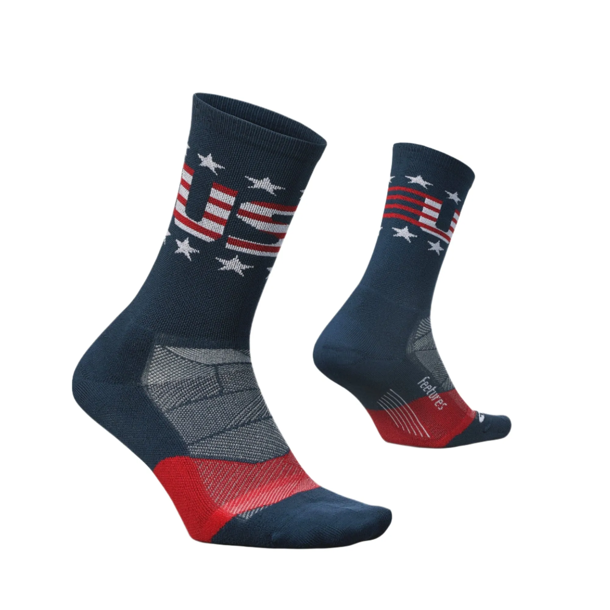 Feetures Elite Light Cushion Mini Crew Socks