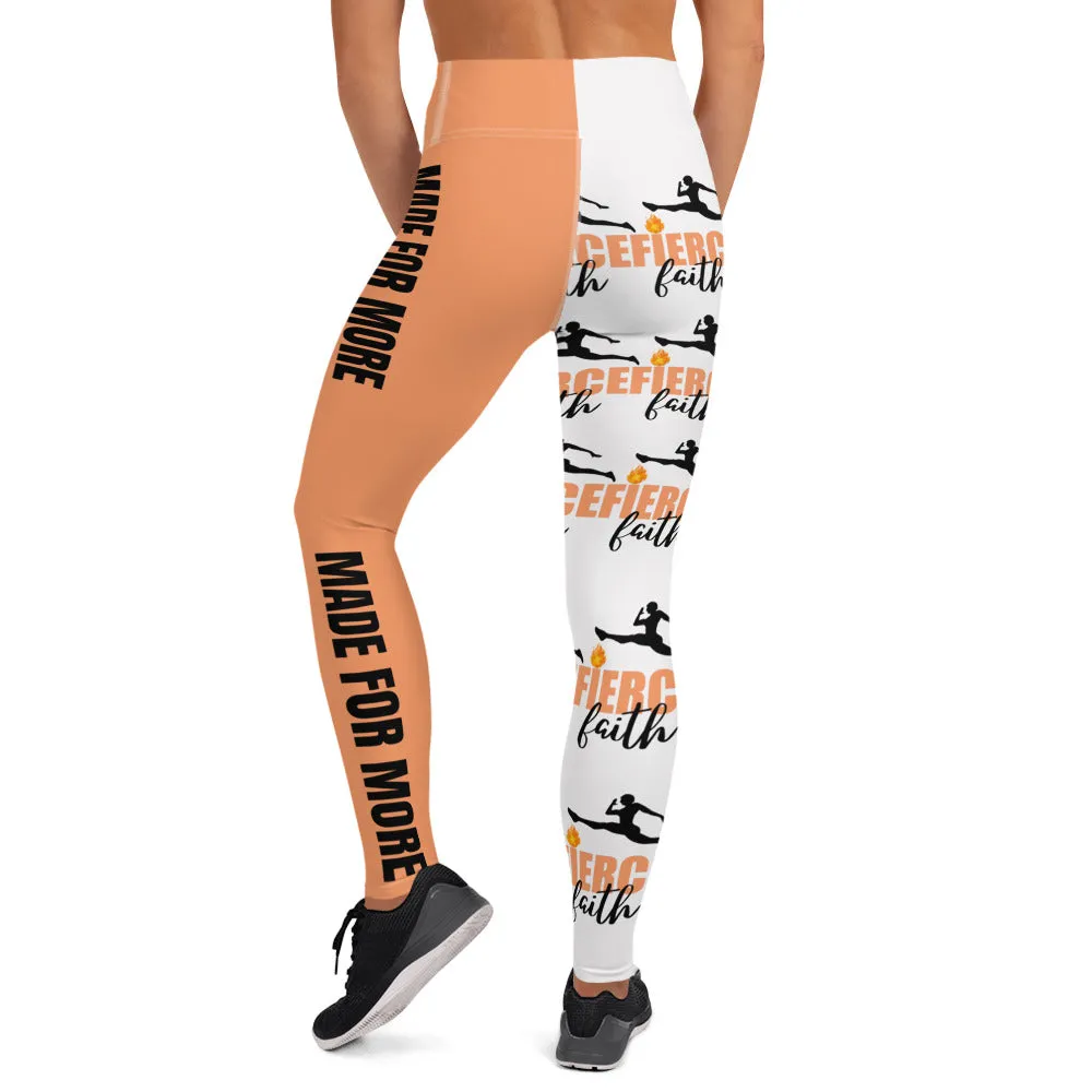 Fierce Faith Rose Leggings