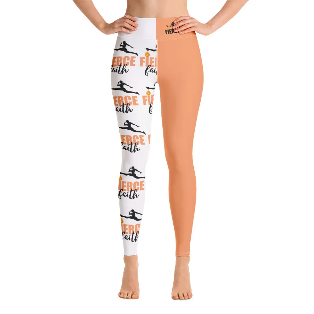 Fierce Faith Rose Leggings
