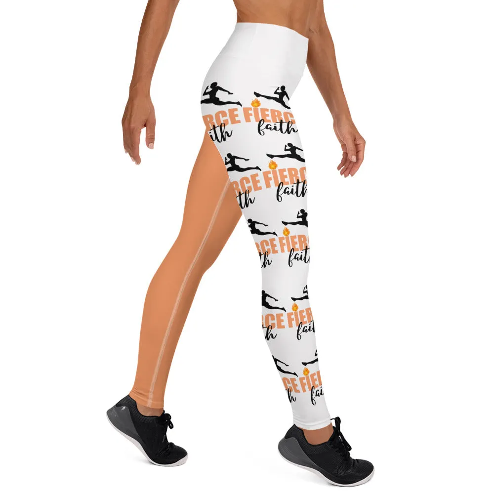 Fierce Faith Rose Leggings