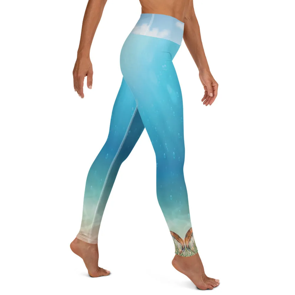 Fish Under Water - Yoga Leggings