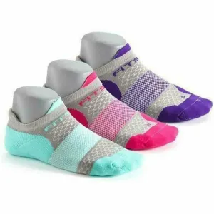Fitsok F4 Performance No-Show 3-Pack Socks