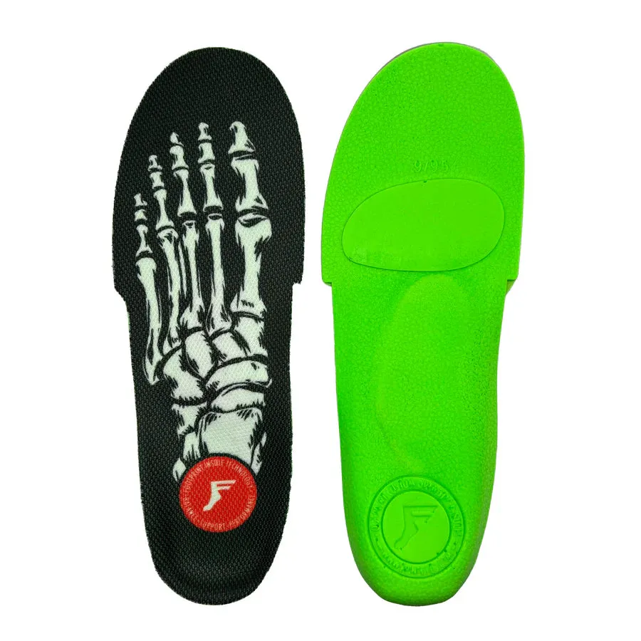 Footprint Kingfoam Orthotic Insoles | Skeleton Black & White