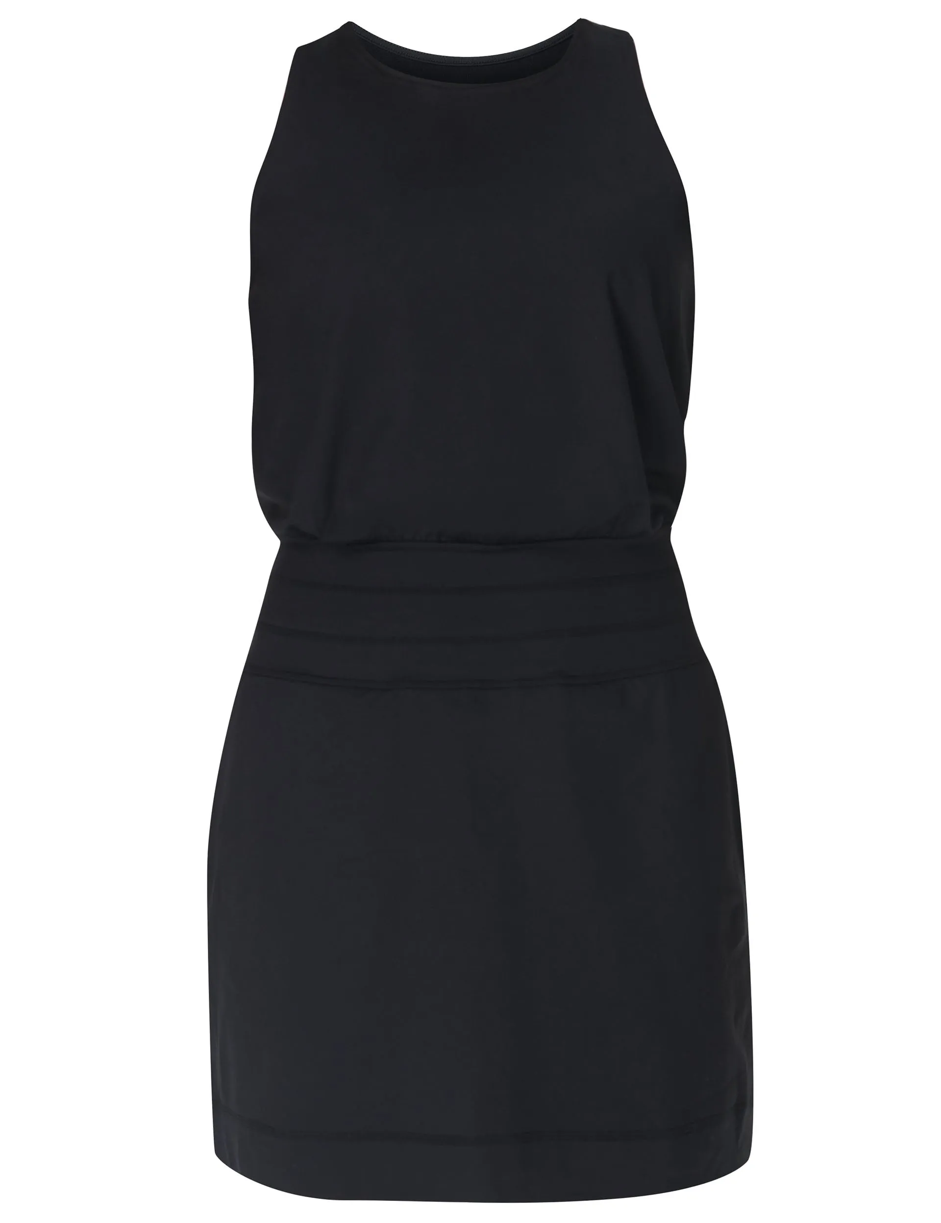Gaia Yoga Dress - Black