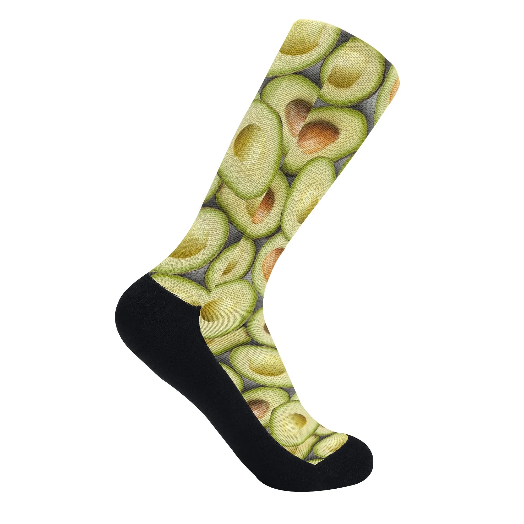 Garden Fresh Socks: Avocado