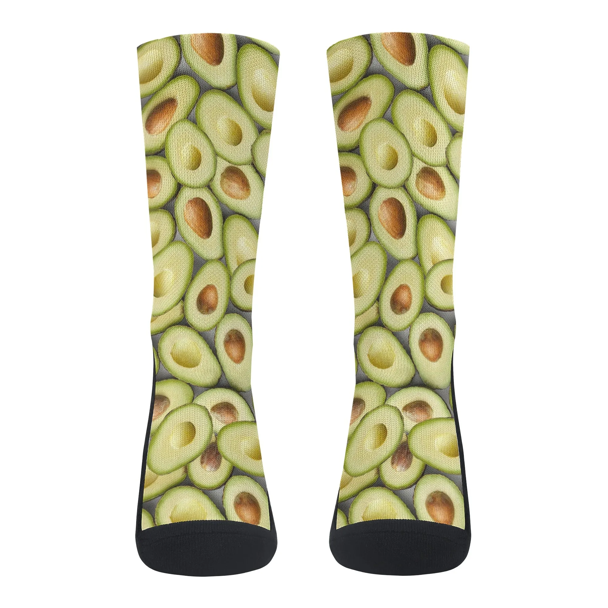 Garden Fresh Socks: Avocado
