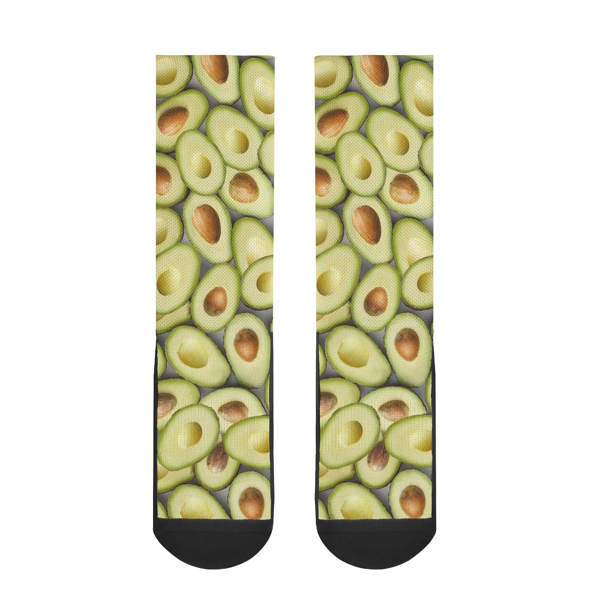Garden Fresh Socks: Avocado