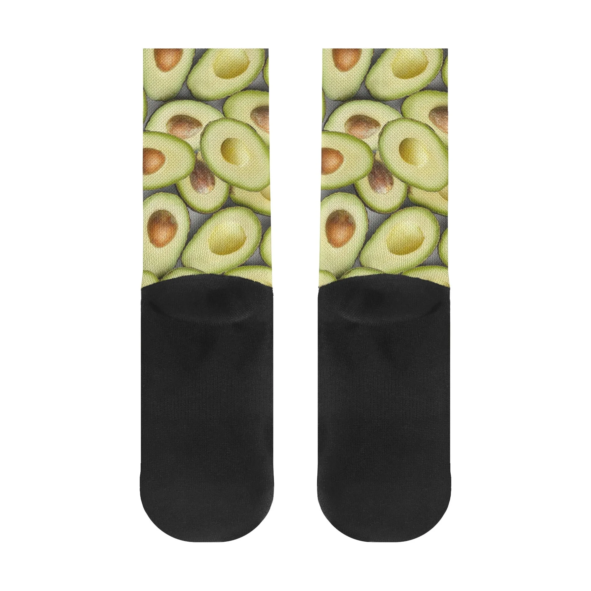 Garden Fresh Socks: Avocado