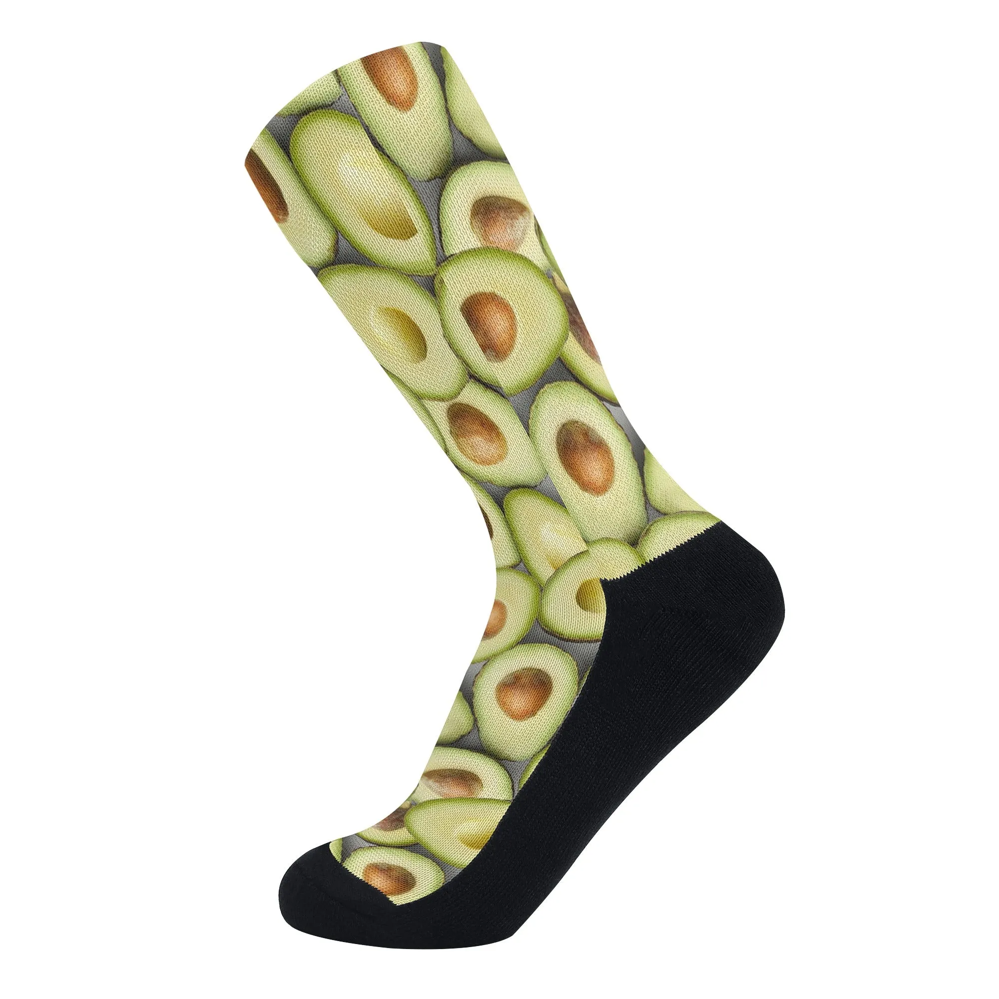Garden Fresh Socks: Avocado