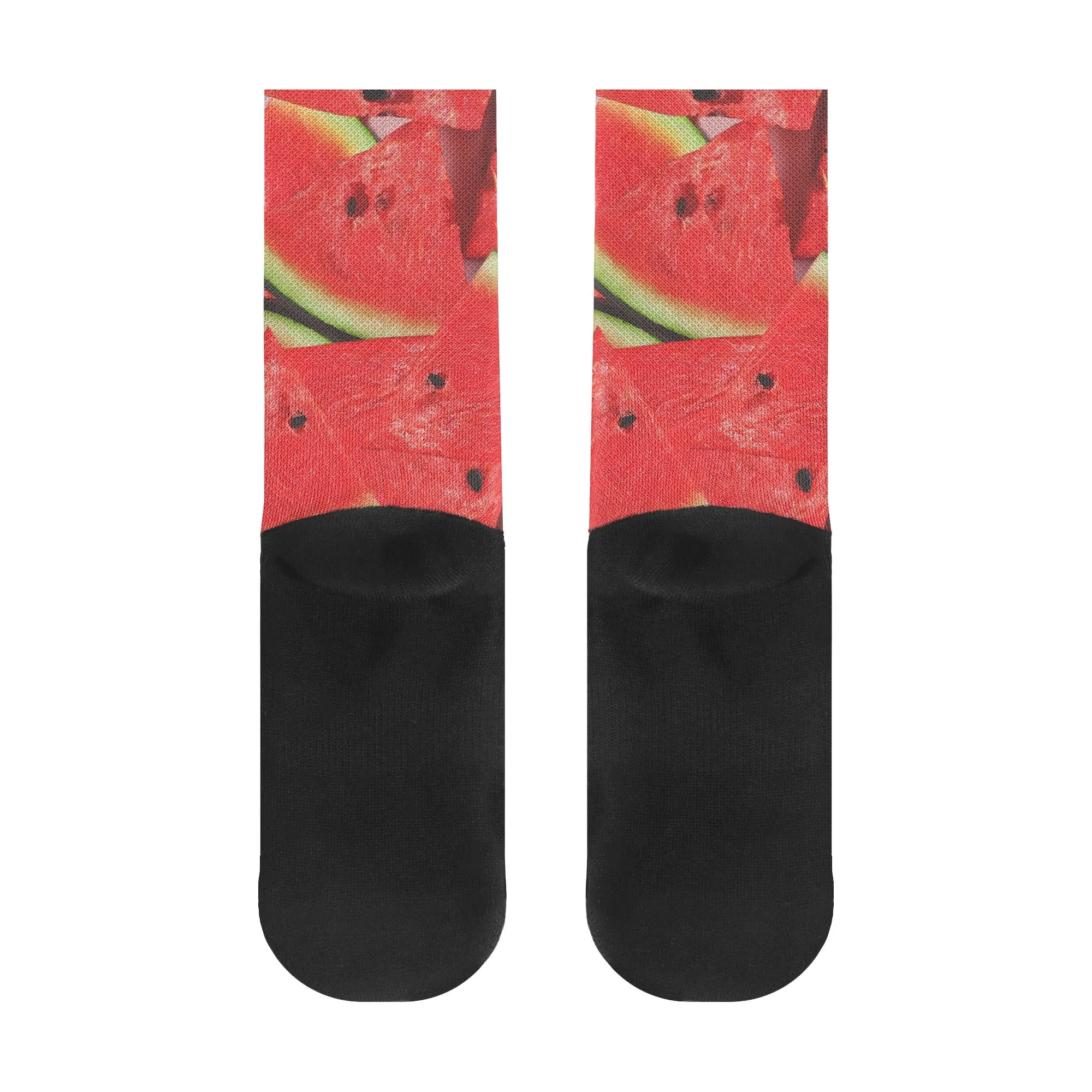Garden Fresh Socks: Watermelon
