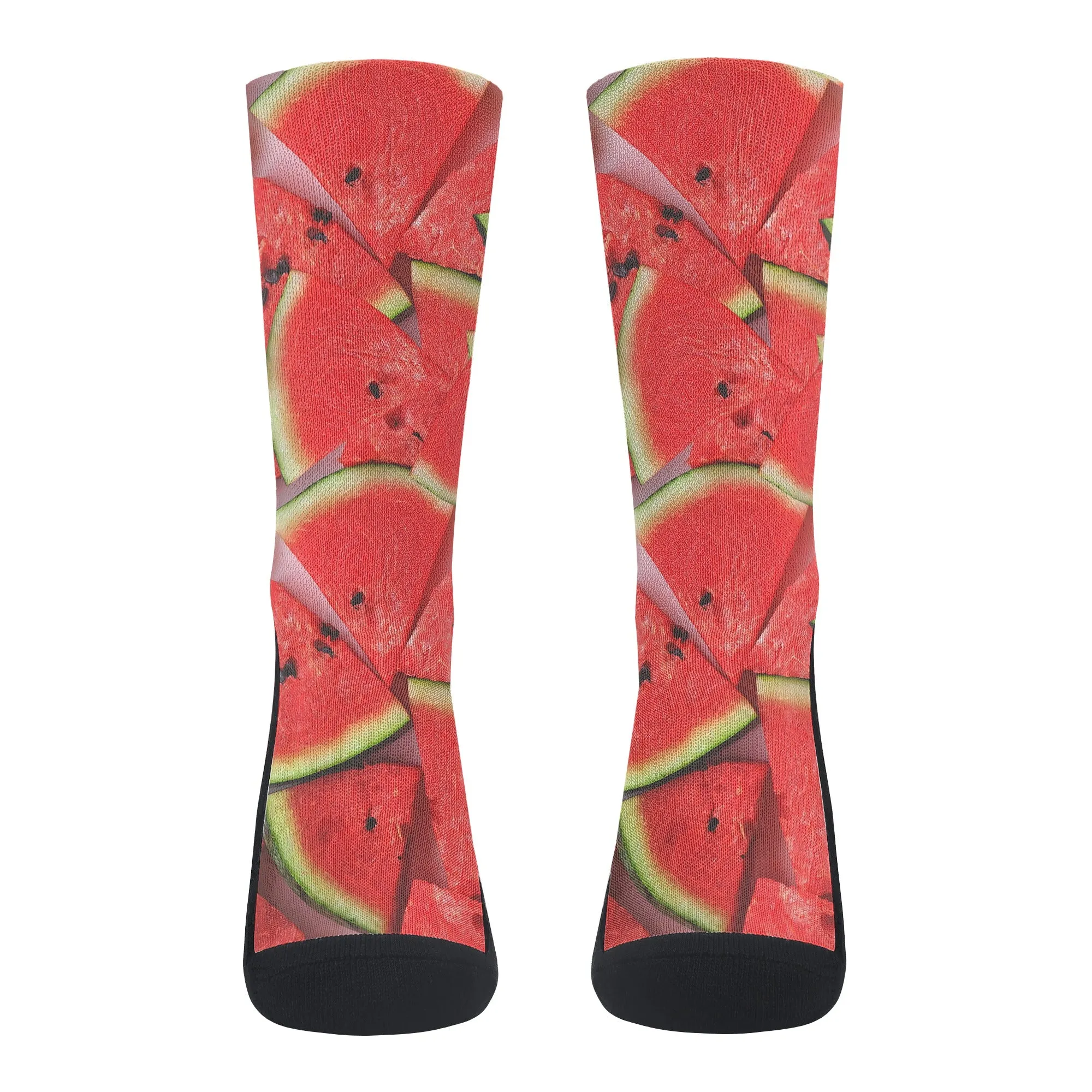 Garden Fresh Socks: Watermelon