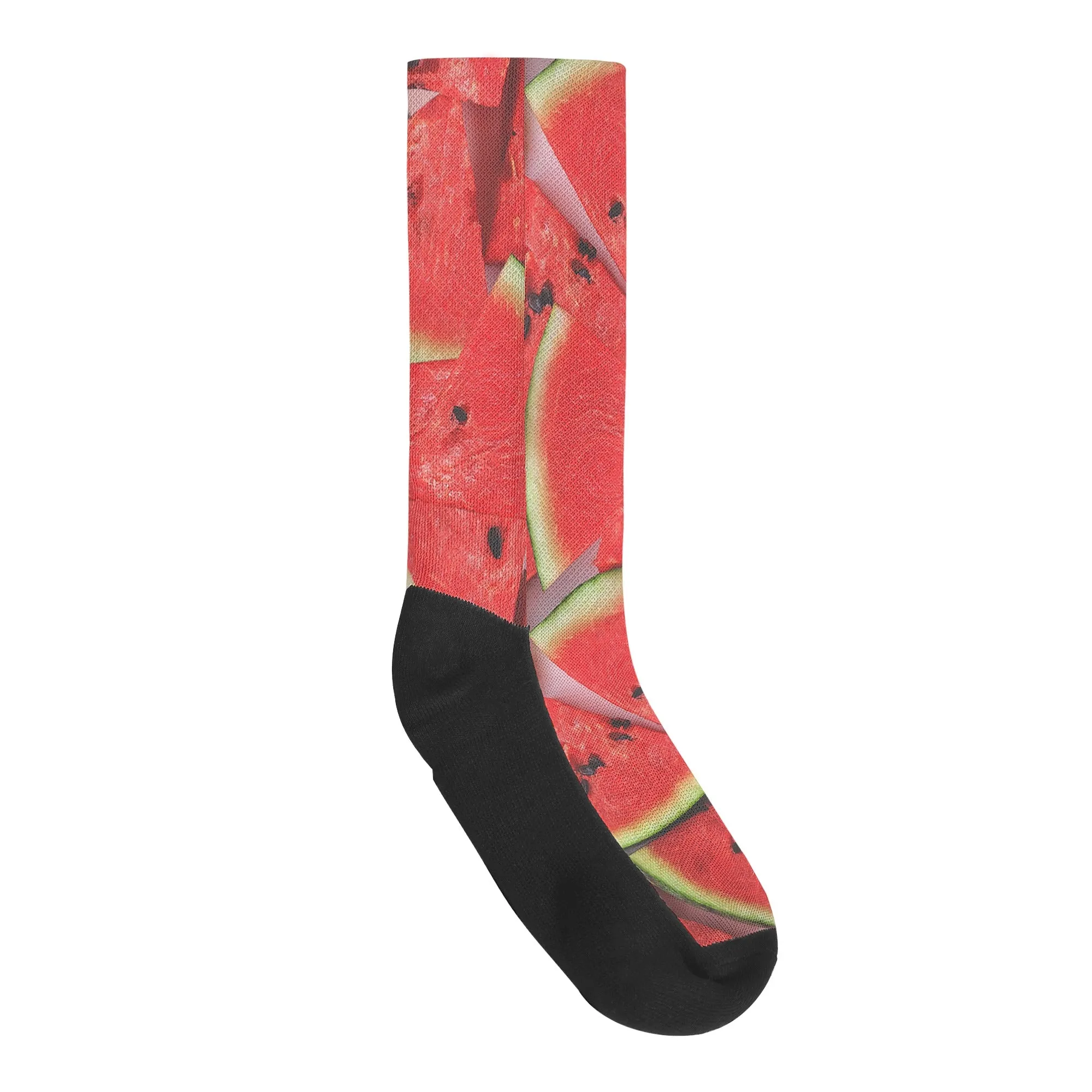 Garden Fresh Socks: Watermelon