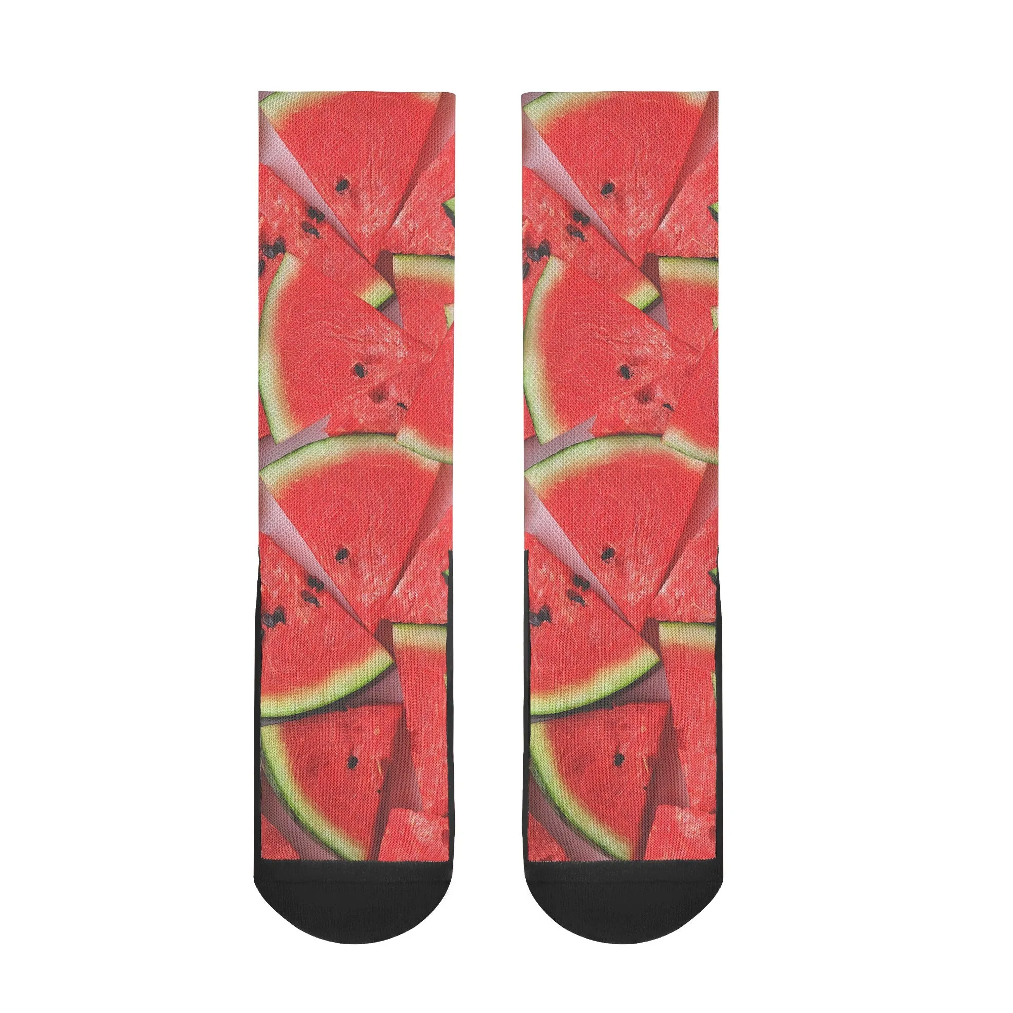 Garden Fresh Socks: Watermelon