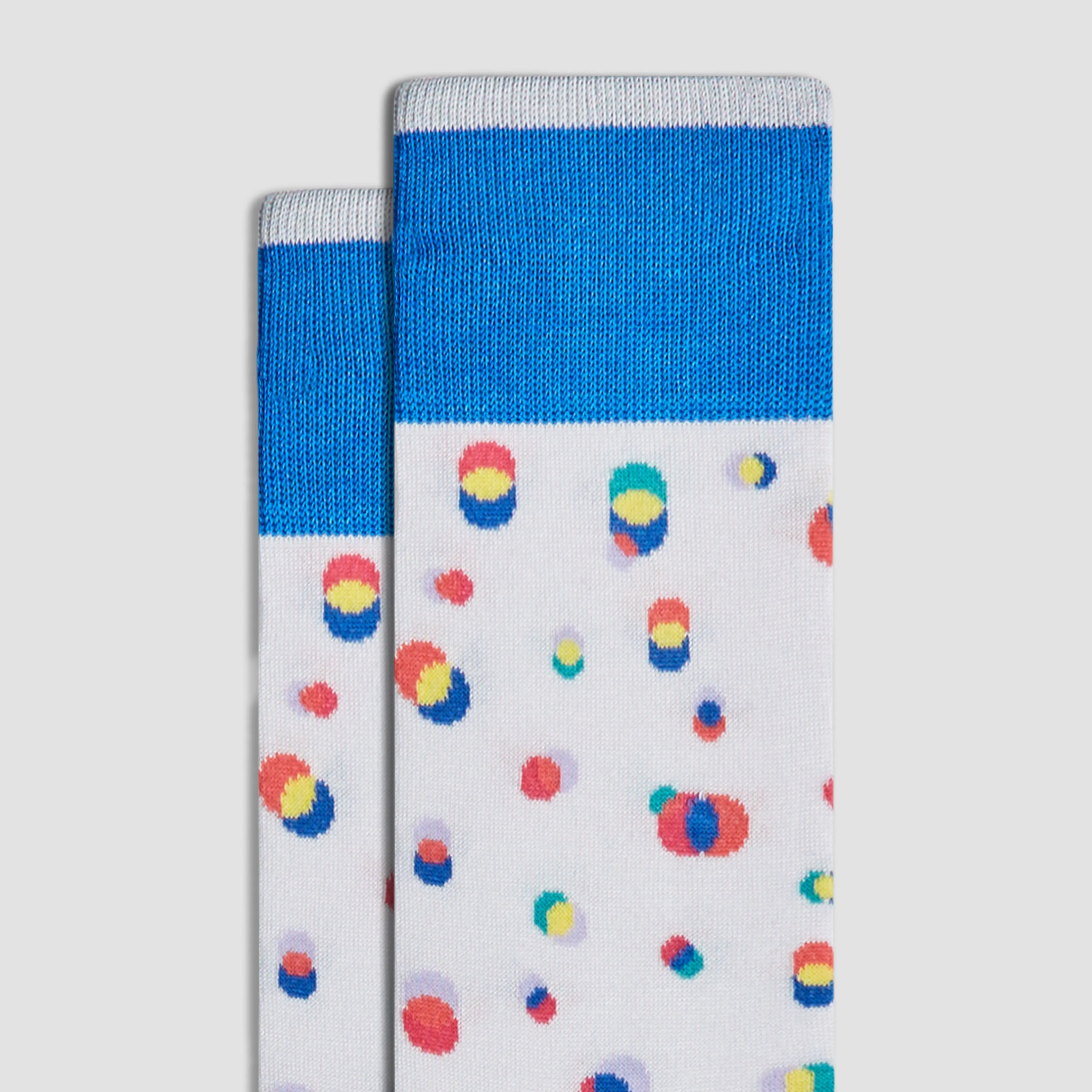 Geometric Mid-Calf Socks