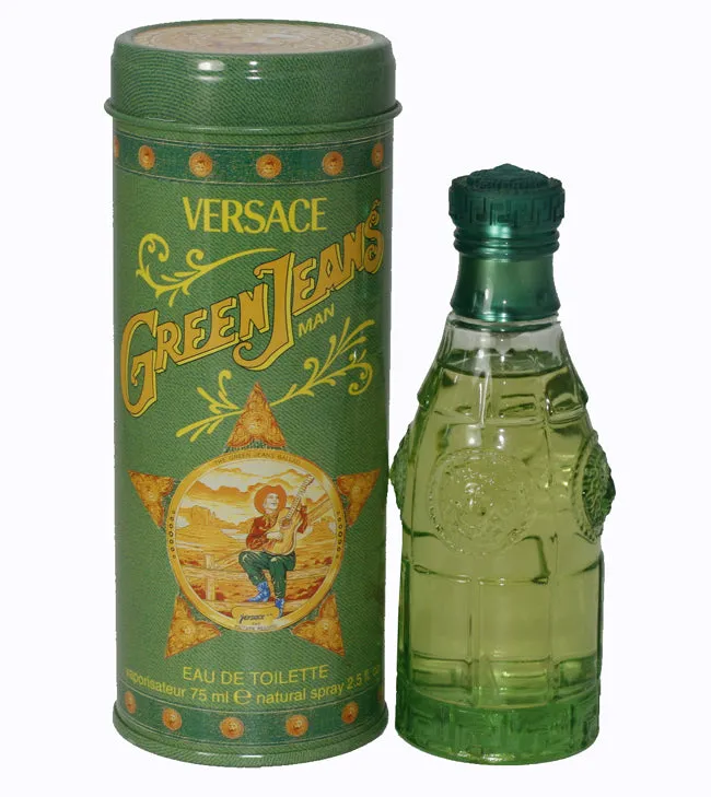 Gianni Versace Green Jeans Eau De Toilette for Men