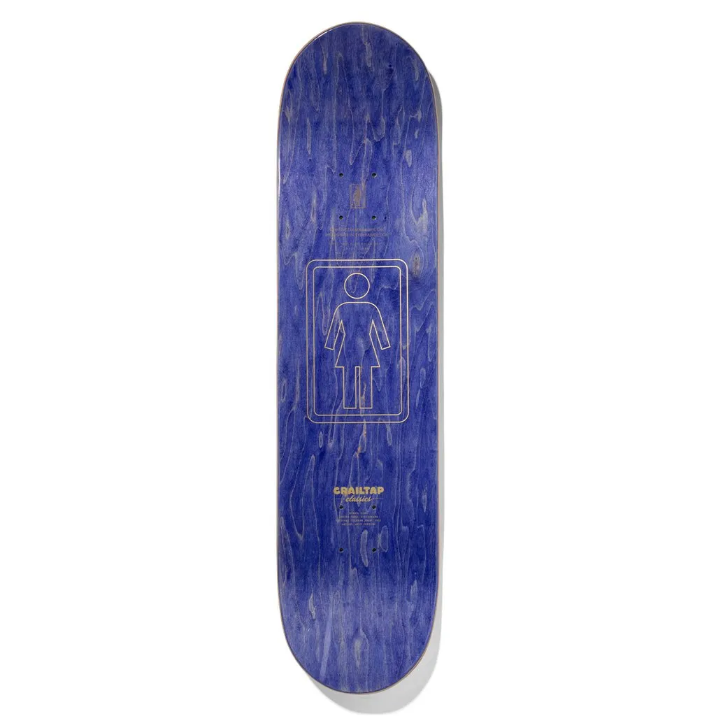 Girl Pictograph WR 41 Simon Bannerot Skateboard Deck - 8.0