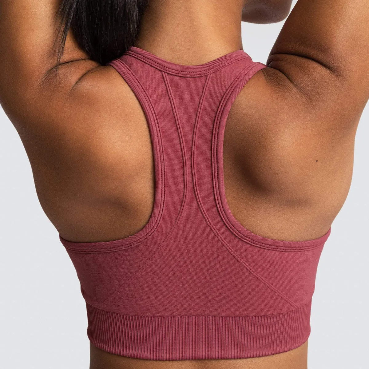 Goods In Stock Fast Drying Back Sports Bra, trendy Outdoor Sports Running Seamless Knitted Fitness Vest