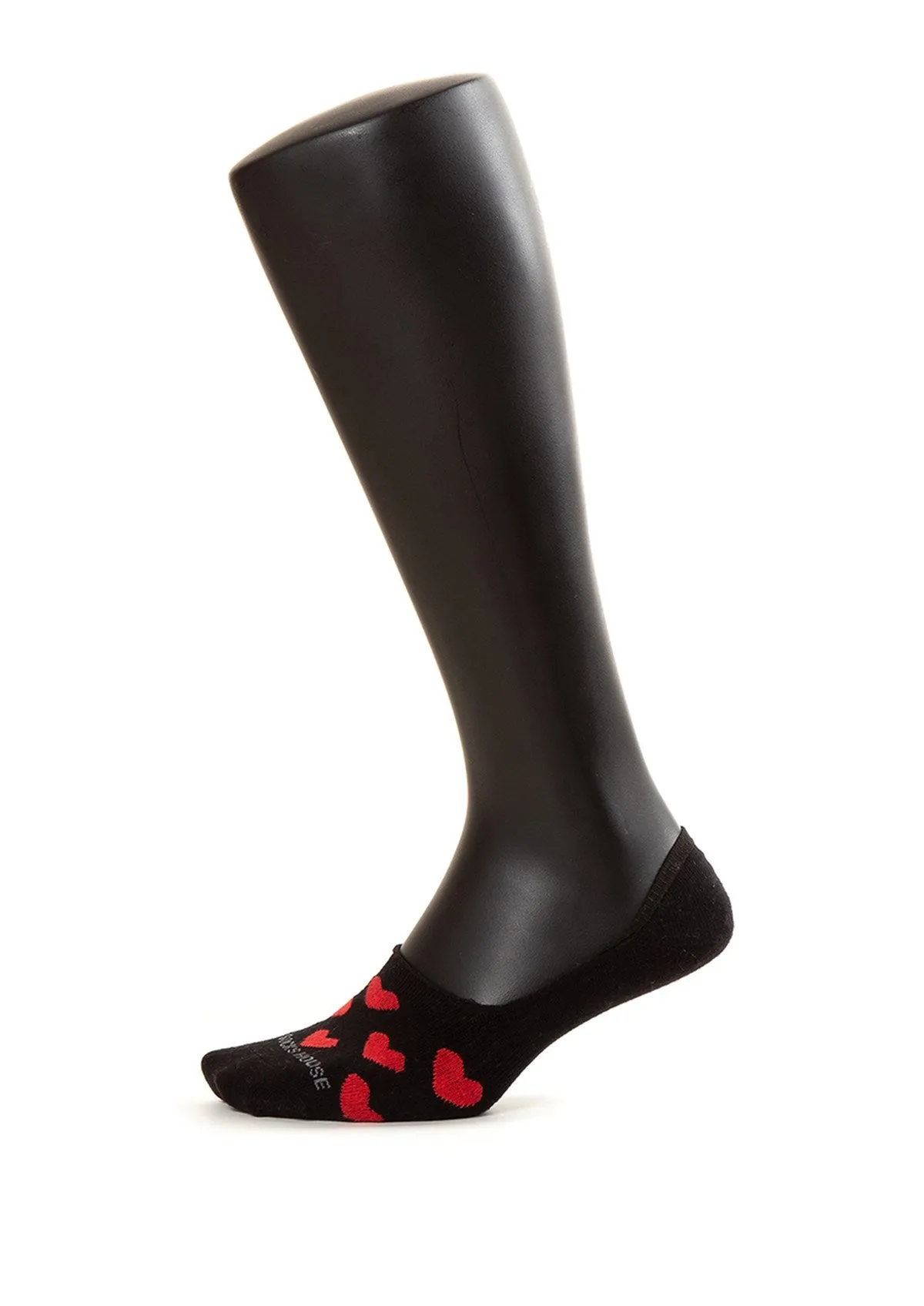 Heart Design Women Invisible Socks