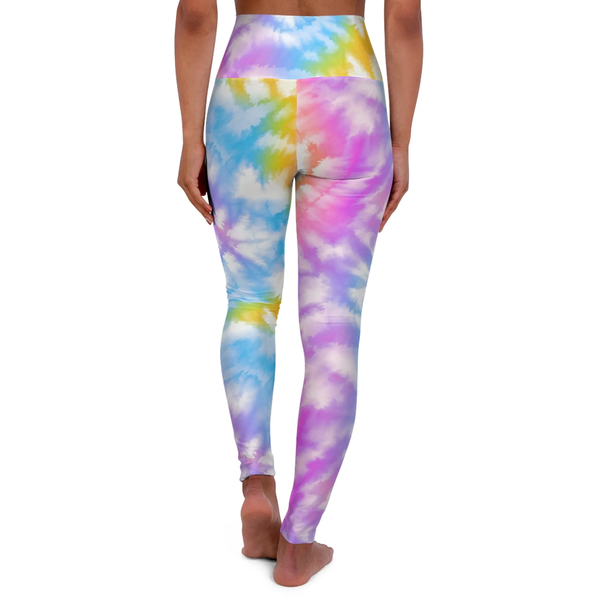 Heavenly Palette High Waisted Yoga Leggings for Active Lifestyle