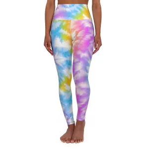 Heavenly Palette High Waisted Yoga Leggings for Active Lifestyle