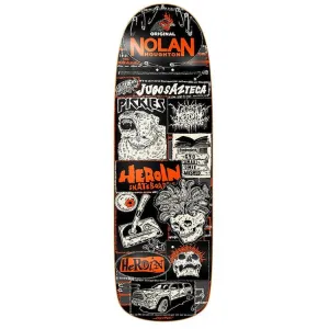 Heroin Skateboards Nolan Houghton Original Skateboard Deck 9.6"